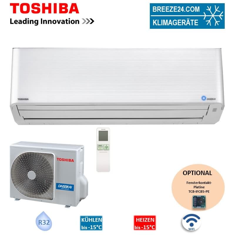 Toshiba Super Daiseikai 3,5 kW RAS-13PKVPG-E + RAS-13PAVPG-E WiFi