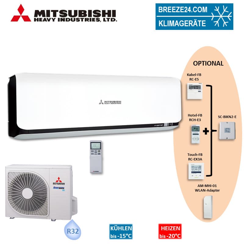 Mitsubishi Heavy 6,0 kW SRK60ZSX WB + SRC60ZSX-W1