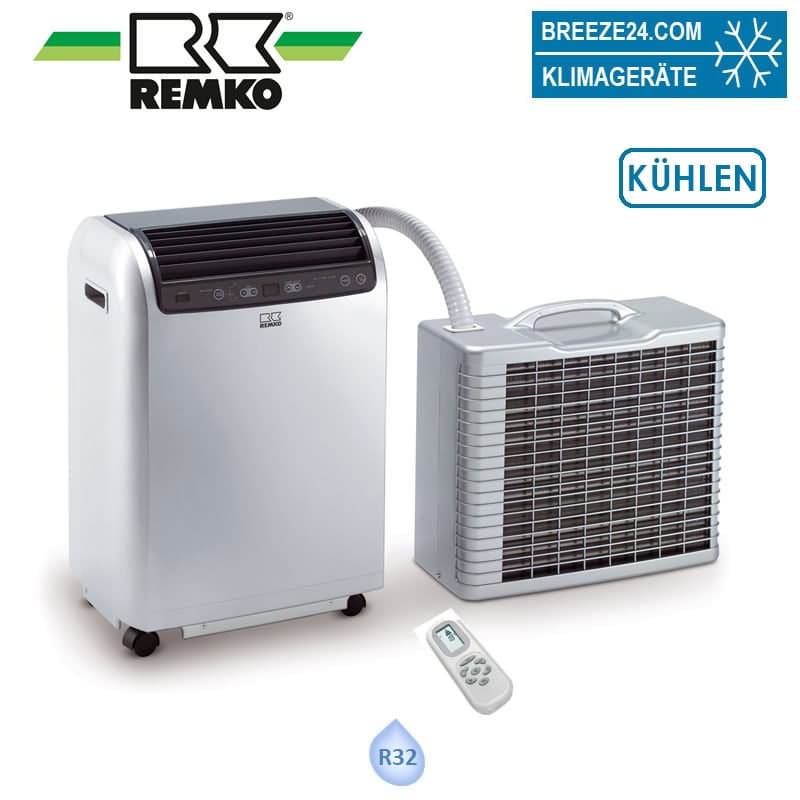 Remko RKL 495 DC S-Line silber nur Kühlen für einen Raum mit 40 - 45 m² 