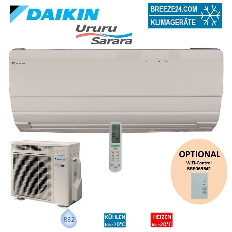 Daikin Ururu Sarara 2,5 kW FTXZ25N + RXZ25N