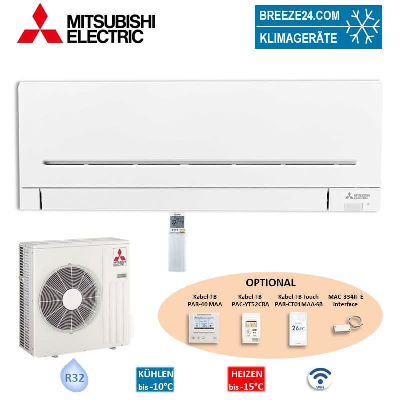 Mitsubishi Electric Kompakt 7,1 kW MSZ AP71VGK + MUZ AP71VG WiFi