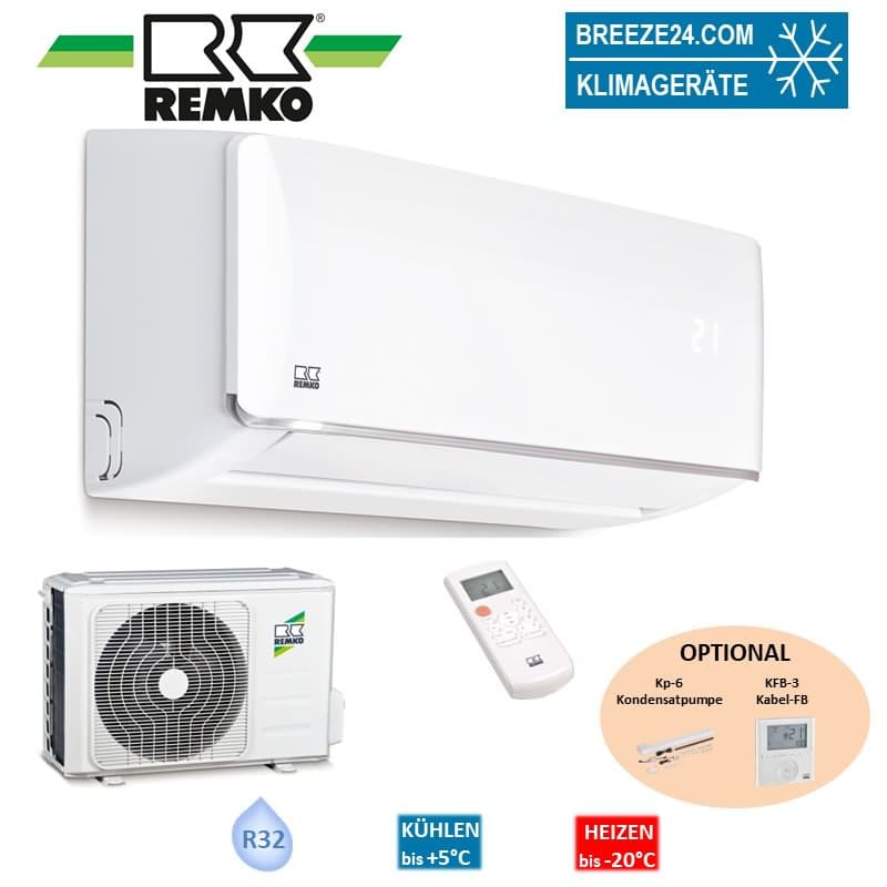 Remko 2,6 kW ML 265 ARCTIC + Wärmepumpe R32