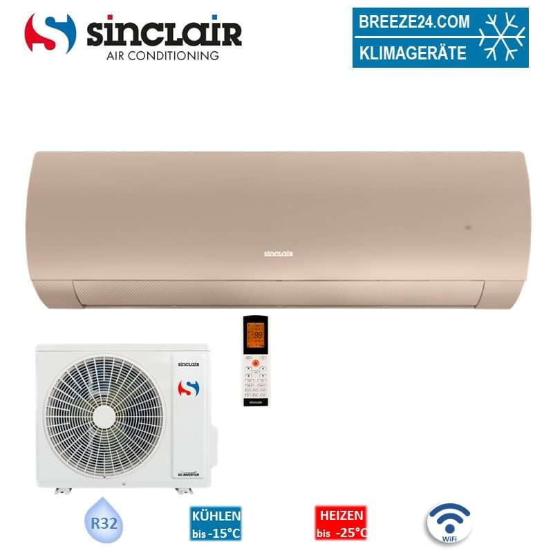 Sinclair TERREL SIH-13BITC + SOH-13BIT champagner 3,5 kW