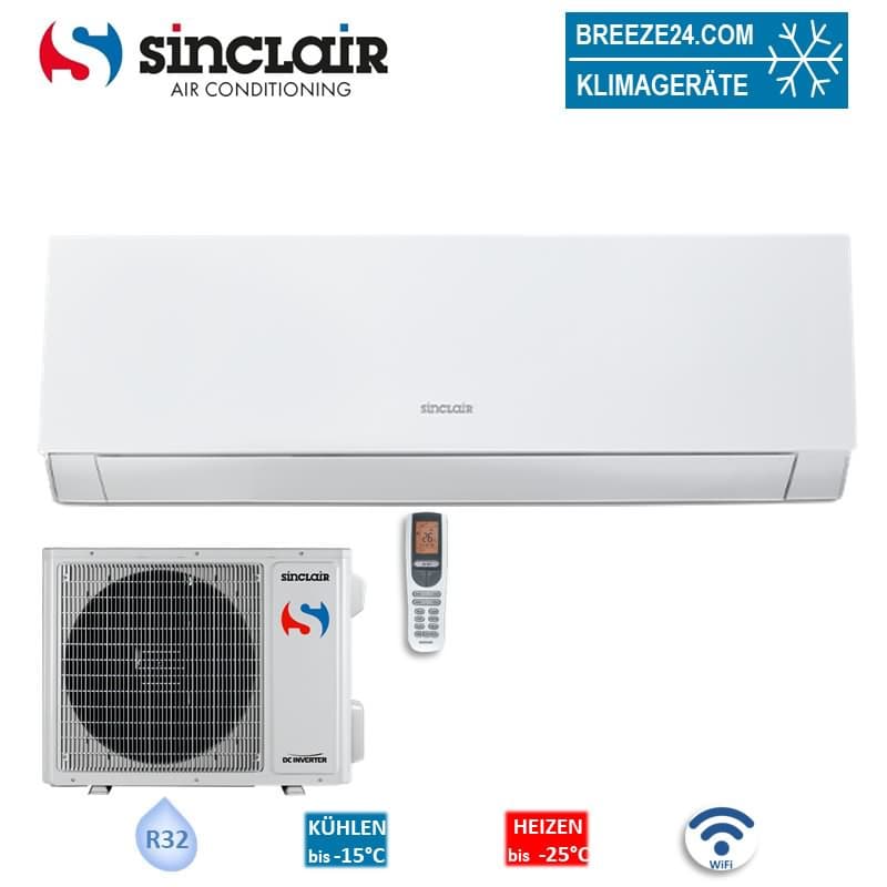 Sinclair MARVIN SIH-09BIMW + SOH-09BIM WiFi 2,7 kW weiss