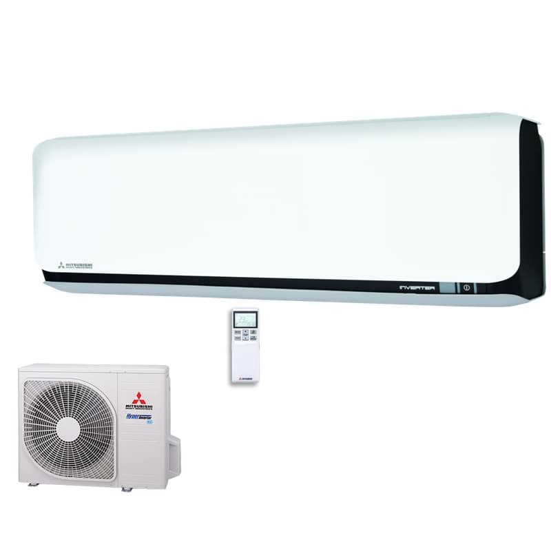 Mitsubishi Heavy Set SRK50ZSX WFB + SRC50ZSX-W3 Schwarz/Weiss 5,0kW WiFi 2