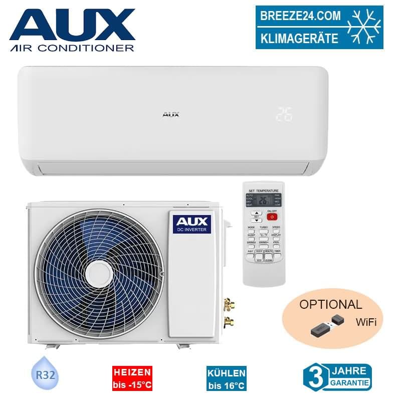 AUX Set FREEDOM ECO ASW-H12C5D4 + FAR3DI-B8 ECO 3,4 kW für 1 Zimmer mit 