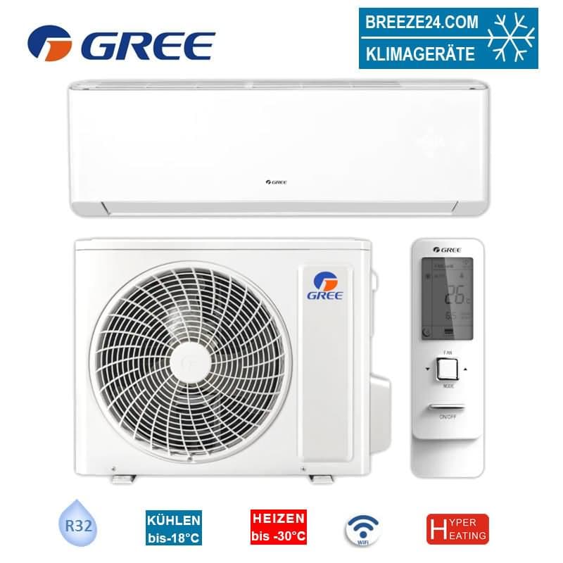 Gree Set Amber GWH09YD-S6DBA1 - 2,7 kW für 1 Raum 25 - 30 m²