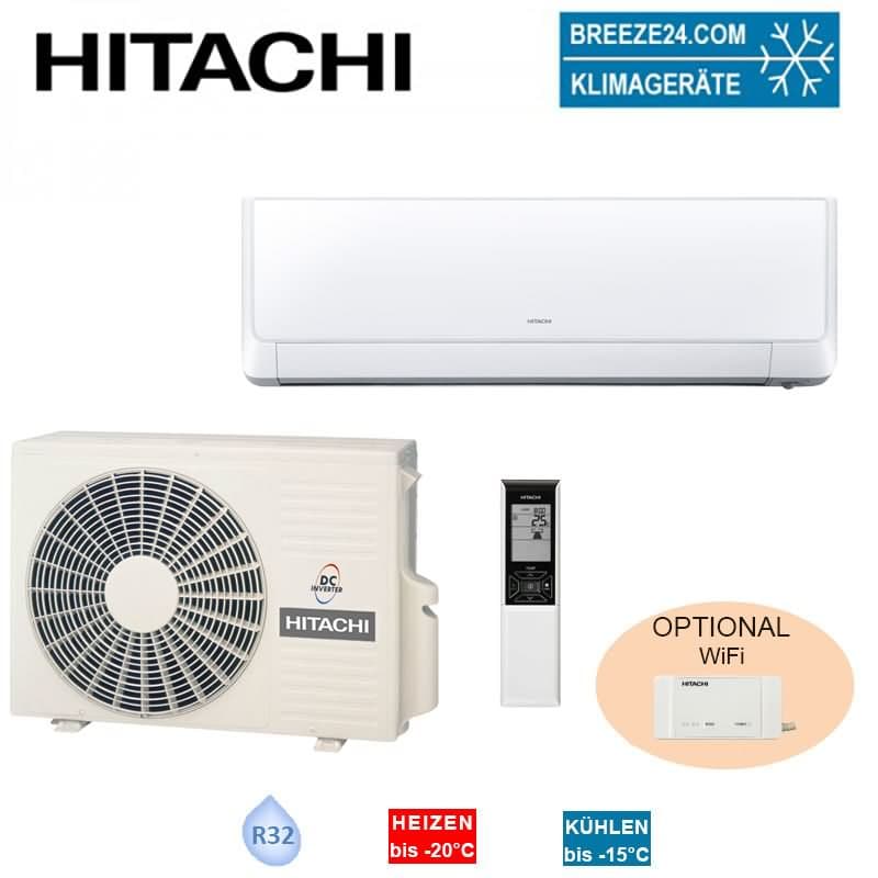 Hitachi Set RAK-50RXE + RAC-50WXE Shirokuma 5.0 kW für 1 Raum 50 - 55 m²