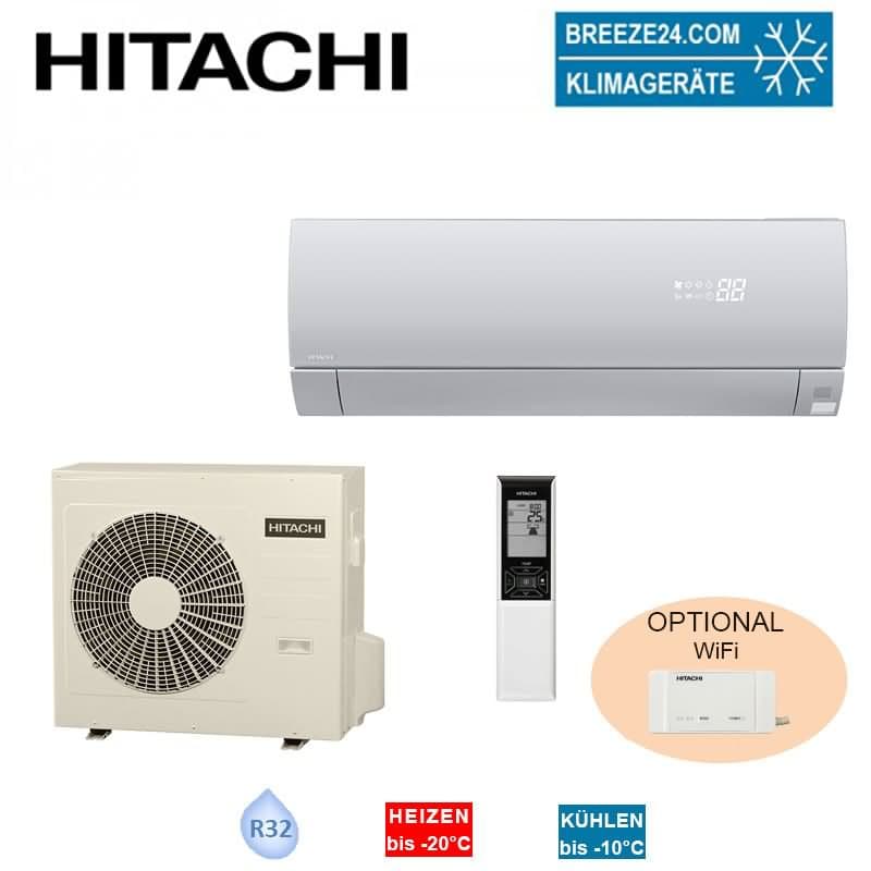 Hitachi Set RAK-50PSES + RAC-50WSE Premium silber 5.0 kW für 1 Raum 50 -