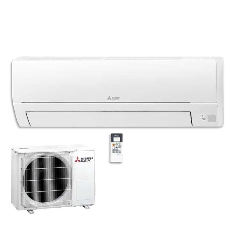 Mitsubishi Electric Basic 3,4 kW MSZ HR35VFK + MUZ HR35VF WiFi 1 Raum mi 2