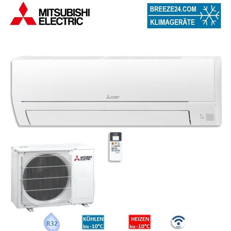 Mitsubishi Electric Basic 3,4 kW MSZ HR35VFK + MUZ HR35VF WiFi 1 Raum mi