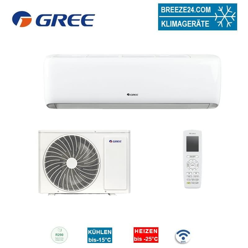 GREE Set CHARMO GWH-09 ATCXB für 1 Zimmer mit 25 - 30 m²