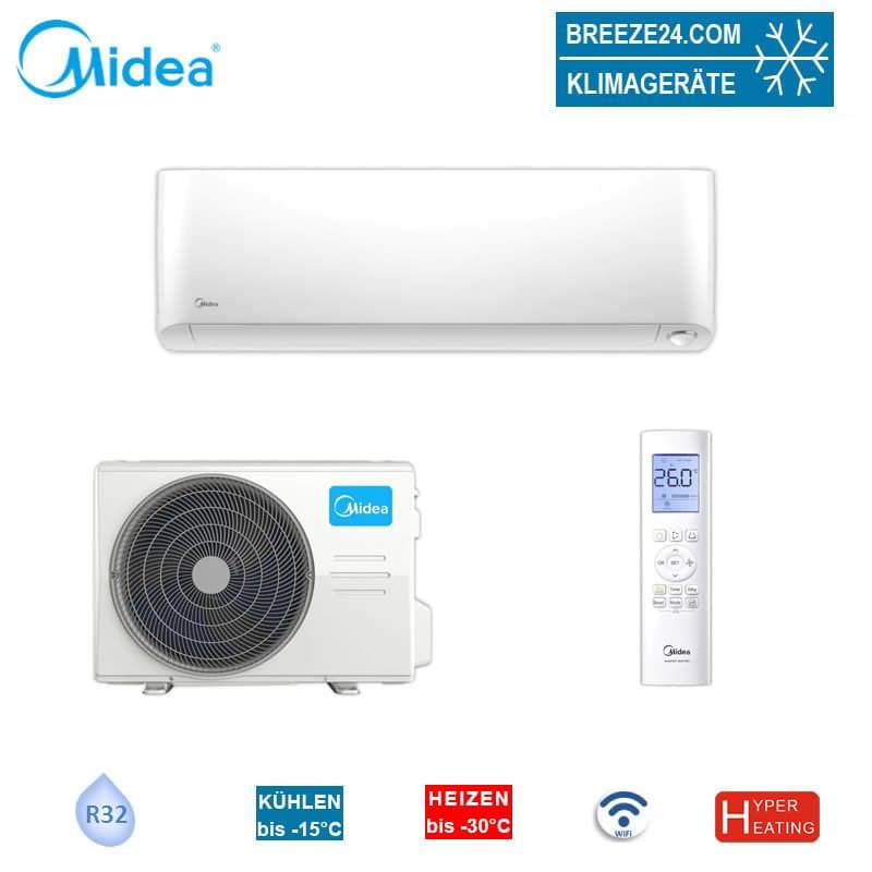 Midea Oasis Plus Set MSOPBU-09HRFN8 ME + MOX333-09HFN8 ME Raum 25 - 30 m